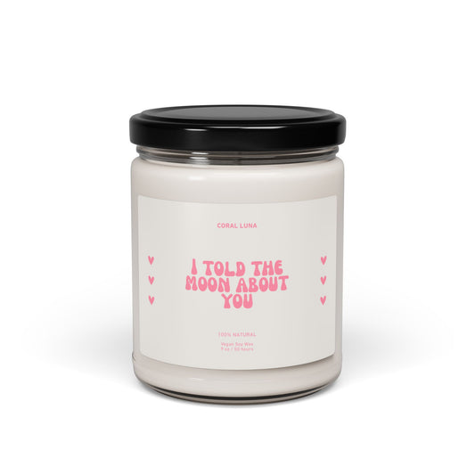 Moon Secrets Scented Soy Candle, 9oz