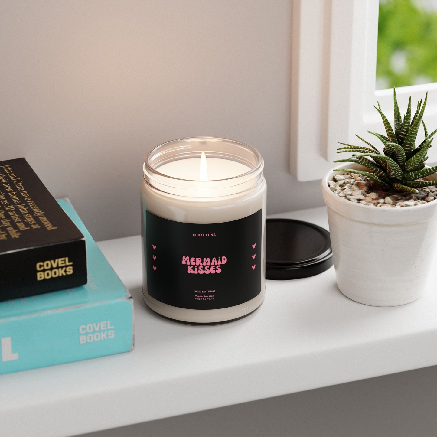 Mermaid Kisses Scented Soy Candle, 9oz