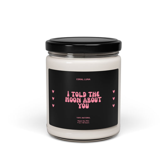 Moon Secrets Scented Soy Candle, 9oz