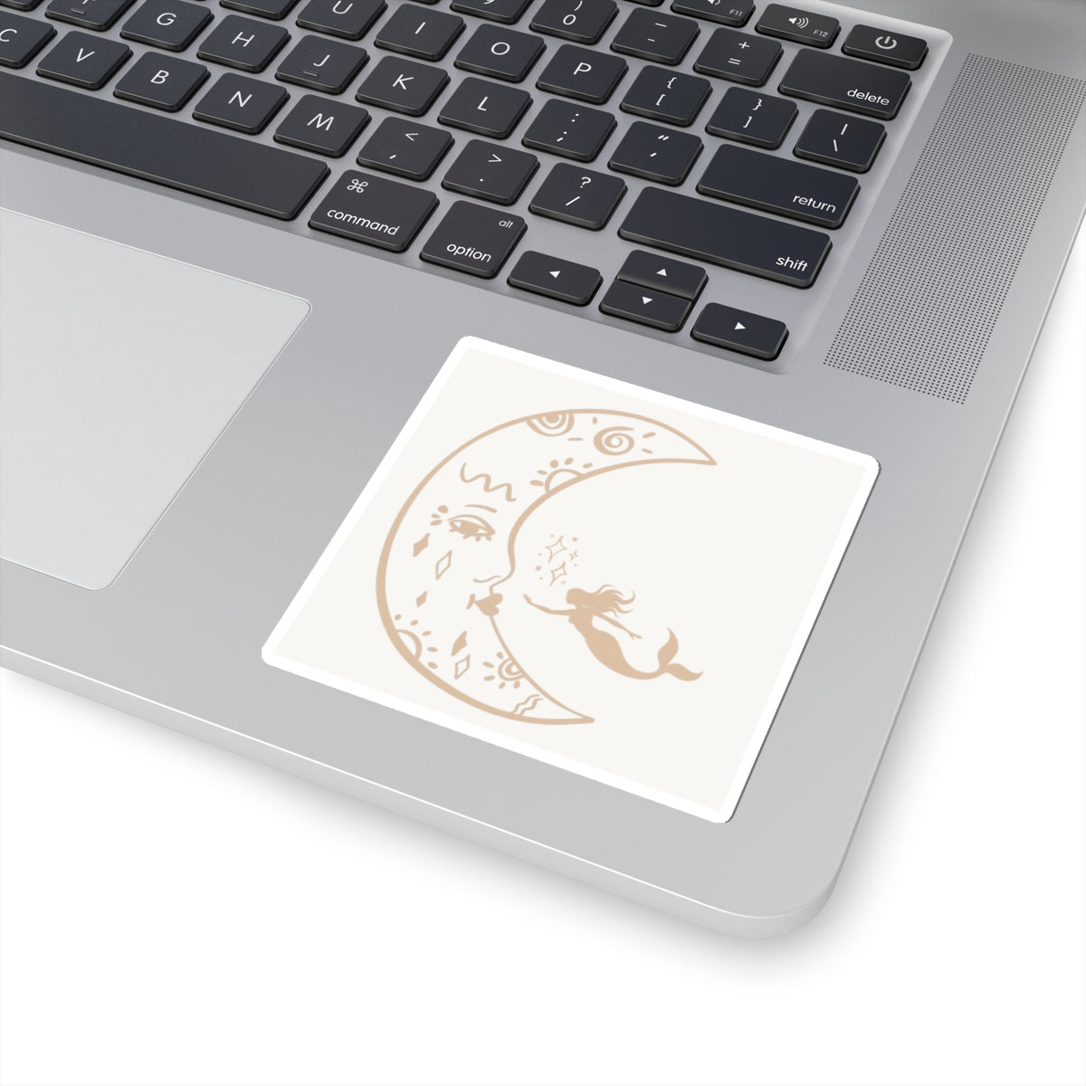 Celestial Swim,  Mermaid & Moon Kiss-Cut Stickers